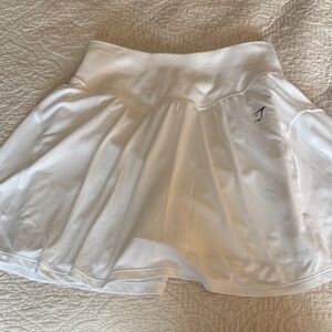 Gymshark White Skort